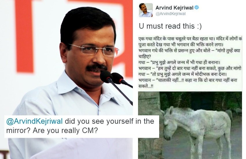 Arvind Kejriwal, Modi Bhakt, Narendra Modi, Kejriwal Tweet, Modi Kejriwal, Twitter trolls, Sex, AAP Sex Scandal, Varun Gandhi sex scandal, India, Jansatta