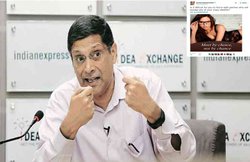 मोदी सरकार के मुख्य आर्थिक सलाहकार का ट्विटर अकाउंट हैक, पोस्ट किए गए आपत्तिजनक संदेश