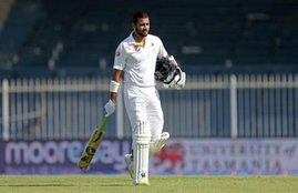 azhar ali, triple century, pakistan west indies test, dubai test, day night test, pink ball test, azhar ali triple century, live cricket score