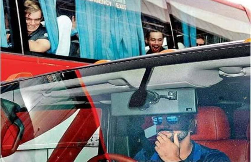 MS Dhoni, MS Dhoni drives his Hummer, MS Dhoni hummer, Ranchi, India vs New Zealand, India vs New Zealand ODI