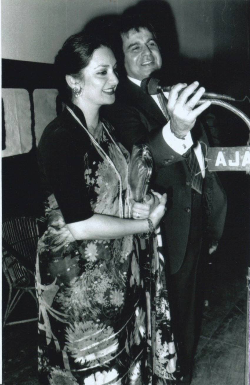 dilip kumar, saira banu, love, golden jubilee, relation, movies