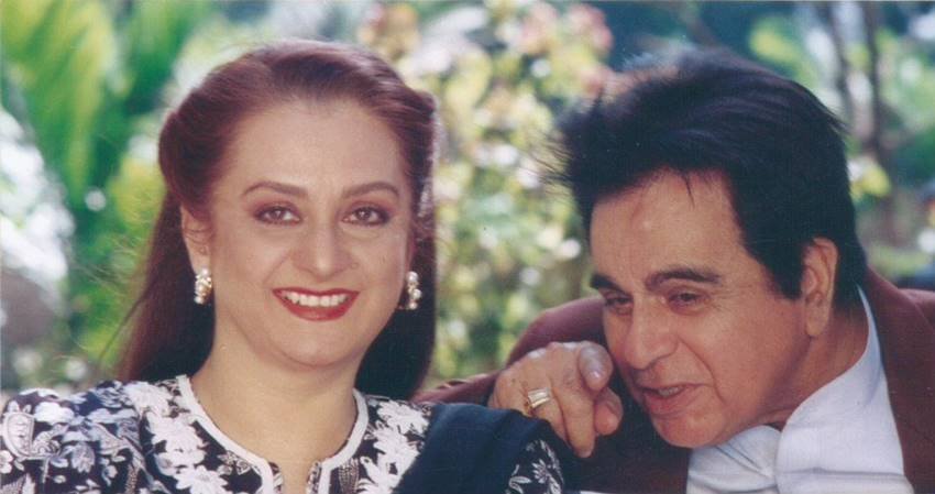dilip kumar, saira banu, love, golden jubilee, relation, movies