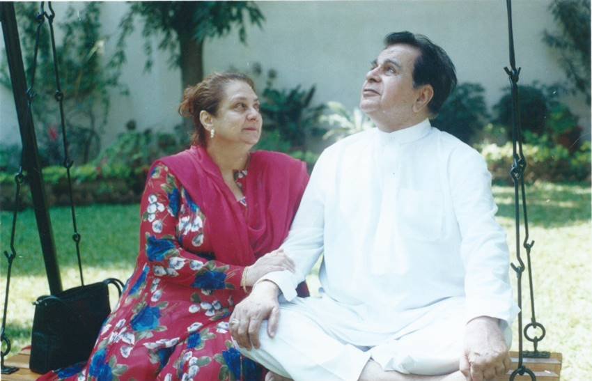 dilip kumar, saira banu, love, golden jubilee, relation, movies