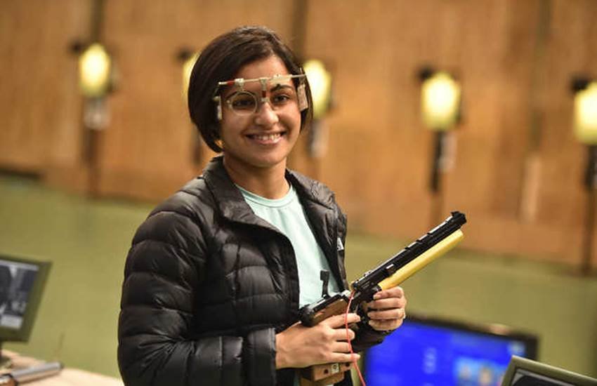 ISSF World Cup 2017 News, Jitu Rai Heena Sidhu, Jitu Rai news, Jitu Rai latest news, Jitu Rai Today news, ISSF Mixed Team Gold, Heena Sidhu news, Heena Sidhu latest news, Heena Sidhu hindi news