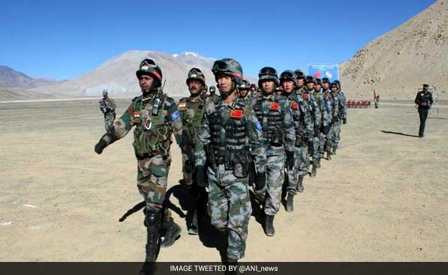 पाकिस्तान की नाक तले भारत और चीन का साझा अभ्यास