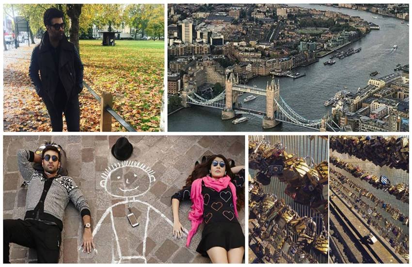 karan johar, fawad khan, europe, london, eiffel tower