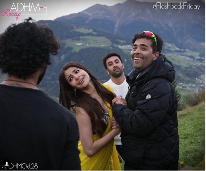 karan johar, fawad khan, europe, london, eiffel tower