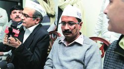 राजस्थान: अरविंद केजरीवाल पर फेंकी गई स्याही