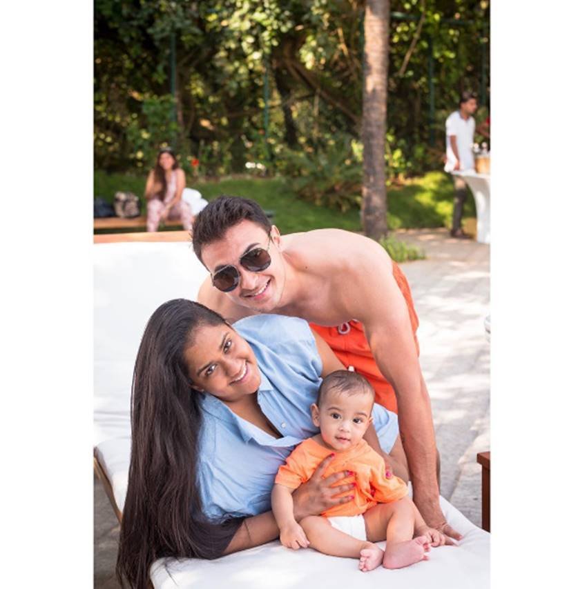 salman khan, sohail khan, arpita, ahil