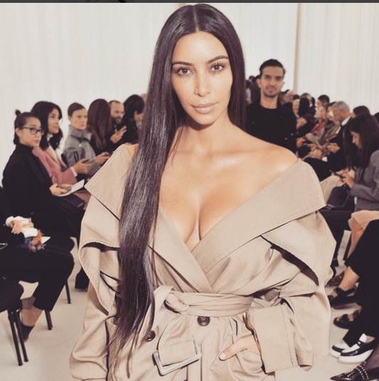 Kim Kardashian,Kanye West,Fashion week,Social Media
