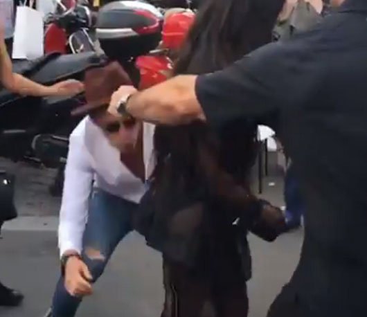 kim kardashian, kim kardashian attacked, vitalii sediuk, red carpet prankster, kim k ass kissed