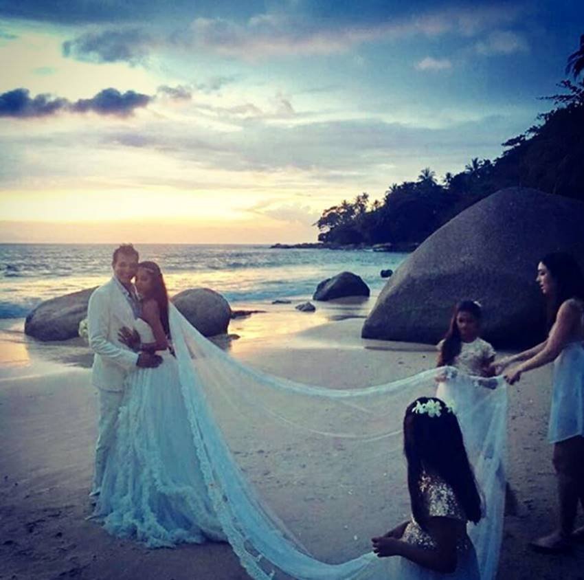 lisa haydon, dino lalwani, malika haydon, guddu lalwani