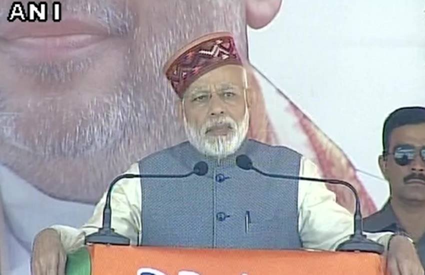 Narendra Modi, Himachal Pradesh, Mandi