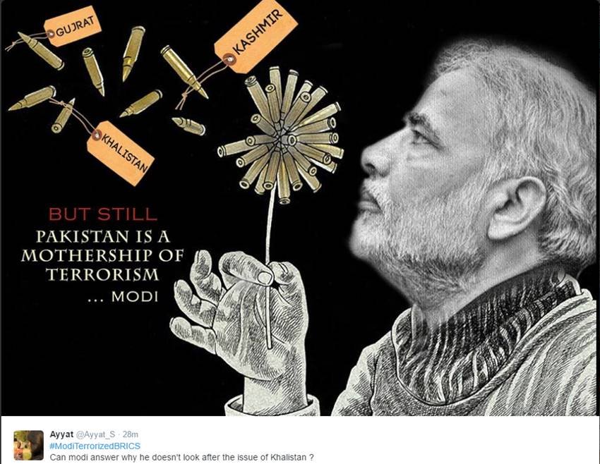 Narendra Modi, India-Pakistan Relations, Kashmir Unrest, IOK, POK, Indian Army, Terrorism, BRICS, Modi in Pakistan, Khalistan, Balochistan, Indo pak, RAW, World, Twitter pakistan, Jansatta