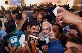diwali milan, narendra modi, diwali milan 2016