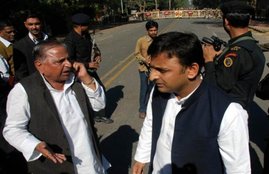 Samajwadi Party Split, Samajwadi Party Row, Samajwadi Party Crisis, Mulayam Akhilesh Meet