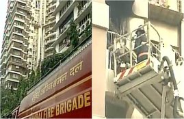 Mumbai fire, makers tower fire, cuffe parade fire, fire at makers tower, fire at cuffe parade, mumbai fire, bombay fire, south bombay fire, fire death makers tower