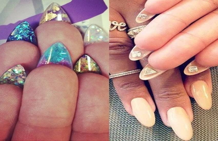 इन दिनों मशहूर हो रहा है ये नेल आर्ट। Image Sourc: FIMELA Girl Instagram इन दिनों मशहूर हो रहा है ये नेल आर्ट। Image Sourc: FIMELA Girl Instagram