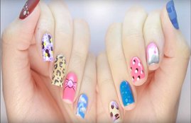 nailpolish, cotton, sponge, coat