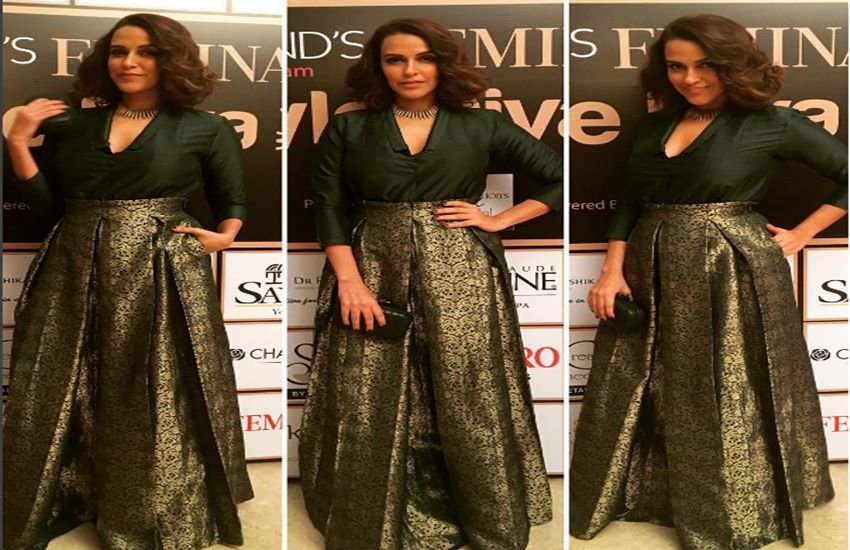 neha dhupia, karan johar