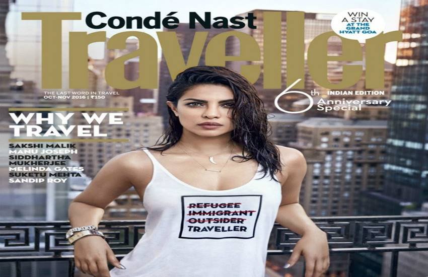 priyanka chopra, conde naste traveller, magazine priyanka chopra, conde naste traveller, magazine