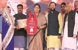 Rahul Gandhi, Smriti Irani, Prakash Javadekar