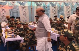 rajnath singh, BSF, security forces, home minister, border security force, rajnath singh rajasthan