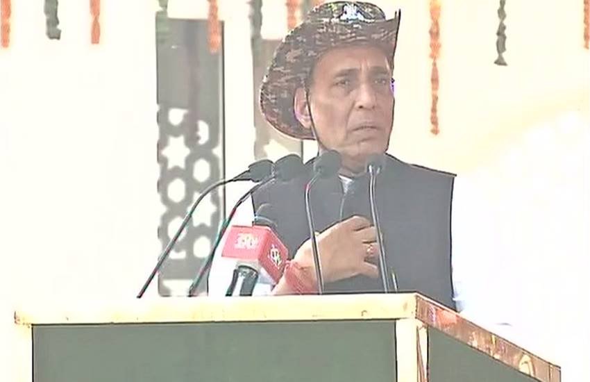 Rajnath Singh, Raising Day Parade of ITBP, ITBP, Rajnath Singh attacks on pakistan, Rajnath Singh news, jansatta Rajnath Singh, Raising Day Parade of ITBP, ITBP, Rajnath Singh attacks on pakistan, Rajnath Singh news, jansatta