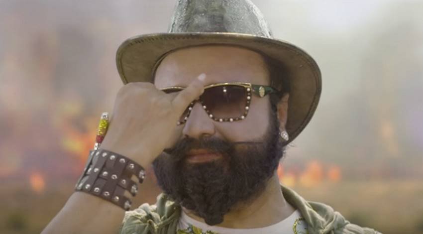 MSG The Warrior में डेरा सच्चा सौदा प्रमुख गुरमीत राम रहीम सिंह। MSG The Warrior में डेरा सच्चा सौदा प्रमुख गुरमीत राम रहीम सिंह।