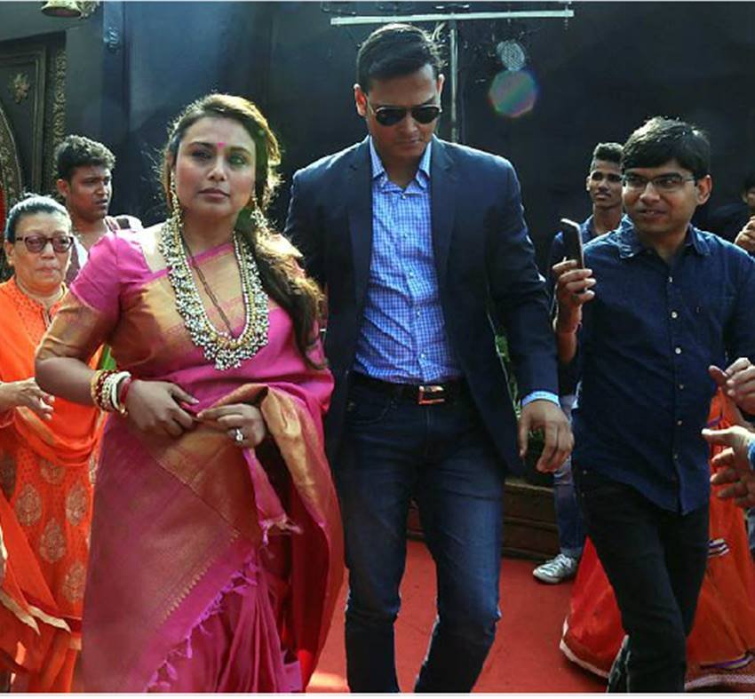 rani mukherjee, aditya chopra, adira chopra
