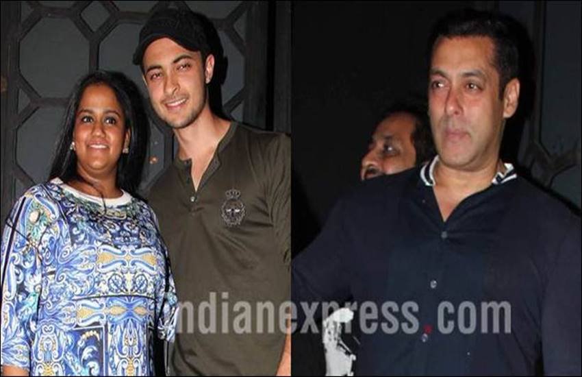 salman khan, arpita, ayush sharma, sohail