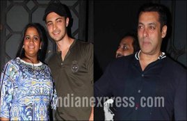 salman khan, arpita, ayush sharma, sohail