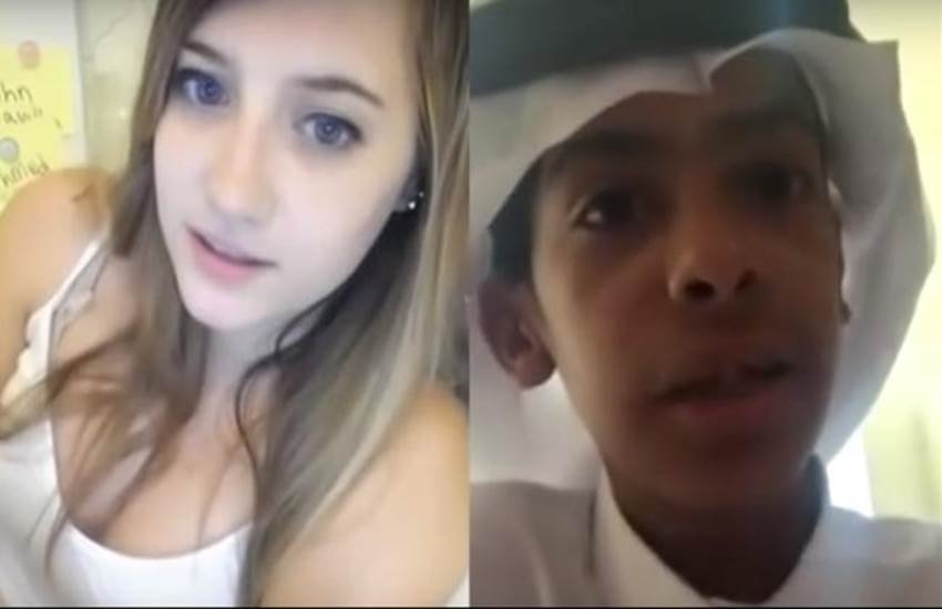 Abu Sin, Christina Crockett, Saudi Teen, YouNow, saudi arab, world news hindi