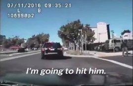 Sacramento Police Department,Sacramento police cruiser's dash cam,Police shot a man 14 times