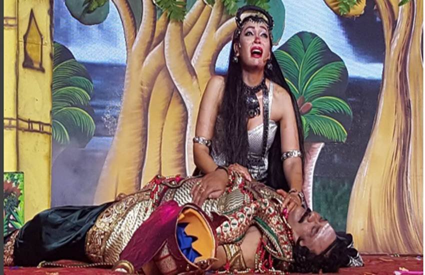 Sofia Hayat, Soorpanakha, Soorpanakha in pictures, Ramleela, Delhi ramleela, Shakti Kapoor