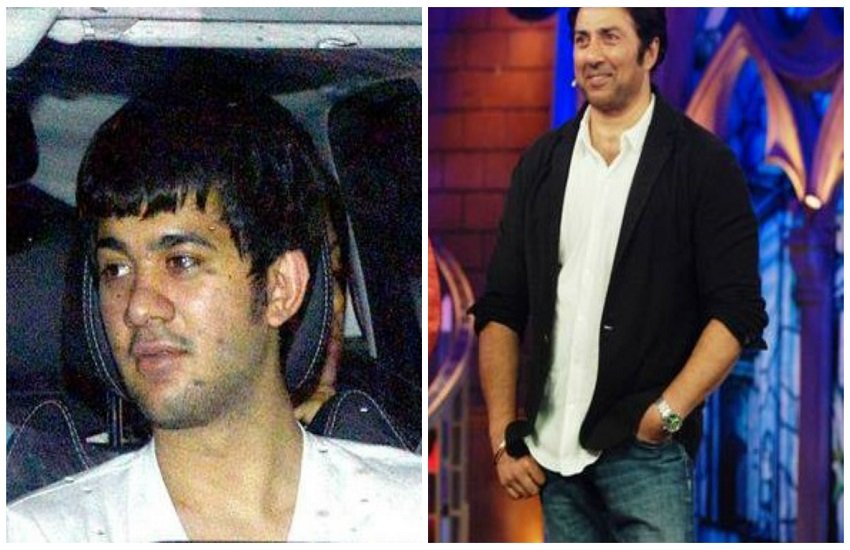 sunny deol, karan deol, amrita singh, bobby deol