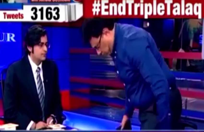 Arnab goswami, Newshour debate, Times now