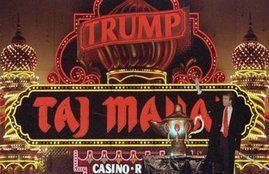 Donald Trump,Hilary Clinton,tajmahal casino,american presidential election 2016, trump, trump casino, donald trum casion, casino trump closing, atlantic city, atlantic city economic crisis, latest news, world news