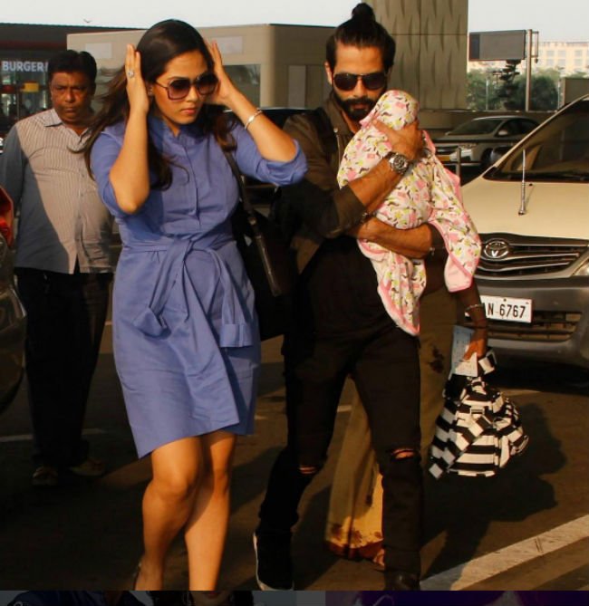 Mira Rajput,Misha Kapoor,shahid kapoor, mera-shahid latest photos