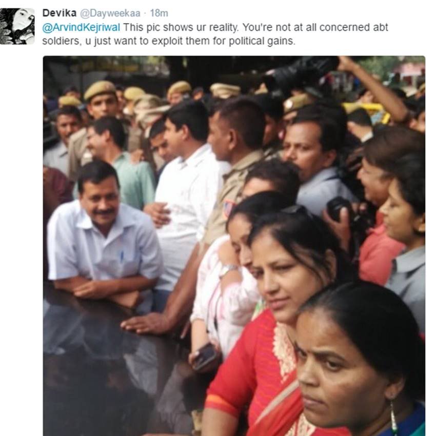 Arvind Kejriwal, Narendra Modi, OROP, Indian Army, Rahul Gandhi, Ex Armyman Suicide, RML Hospital, Kejriwal detained, Rahul gandhi detained, Jantar mantar, Twitter, india, Jansatta