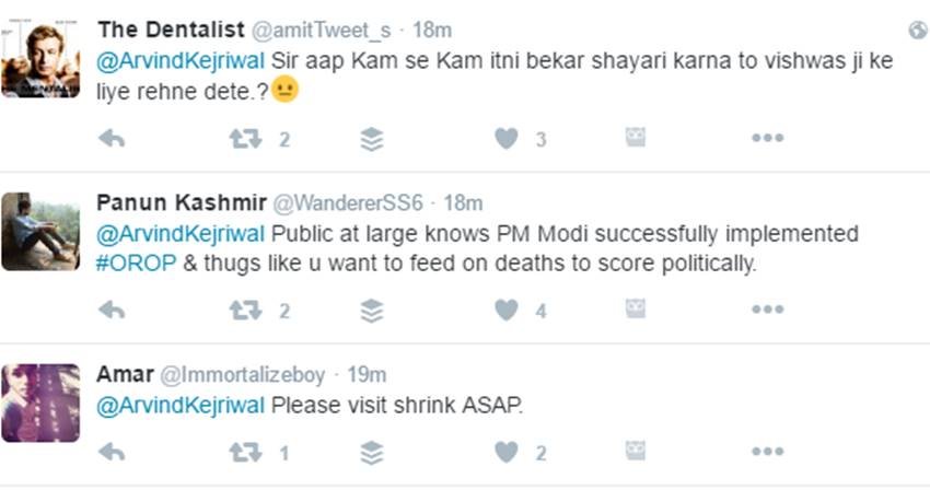 Arvind Kejriwal, Narendra Modi, OROP, Indian Army, Rahul Gandhi, Ex Armyman Suicide, RML Hospital, Kejriwal detained, Rahul gandhi detained, Jantar mantar, Twitter, india, Jansatta