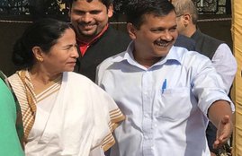 Demonetisation, Arvind Kejriwal, Mamata Banerjee, Delhi Rally, Kejriwal Mamata rally, Narendra Modi, bank, ATM, Rs 500 and 1000 Notes, India, Jansatta