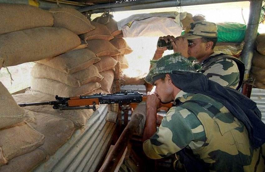 ceasefire violation, BSF, pakistan rangers, pakistan, india pakistan border, jammu kashmir, BSF firing