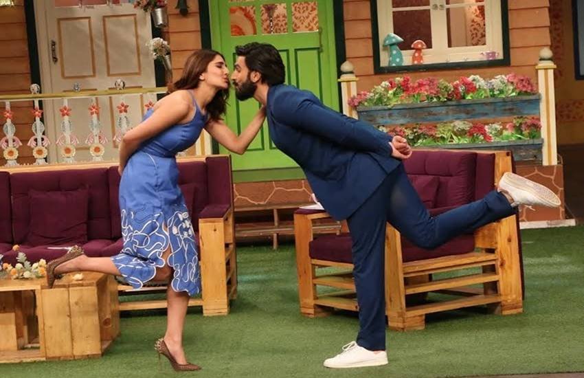 Ranveer Singh, Vaani Kapoor, The Kapil Sharma Show, Befikre, Befikre episode, Ranveer Singh and Vaani Kapoor, Ranveer Singh in the kapil sharma show, Vaani Kapoor in the kapil sharma show, ranveer and vaani in kapil sharma show, befikre star cast in kapil sharma show, ranveer dance in kapil sharma show, bollywood news in hindi, entertainment news in hindi