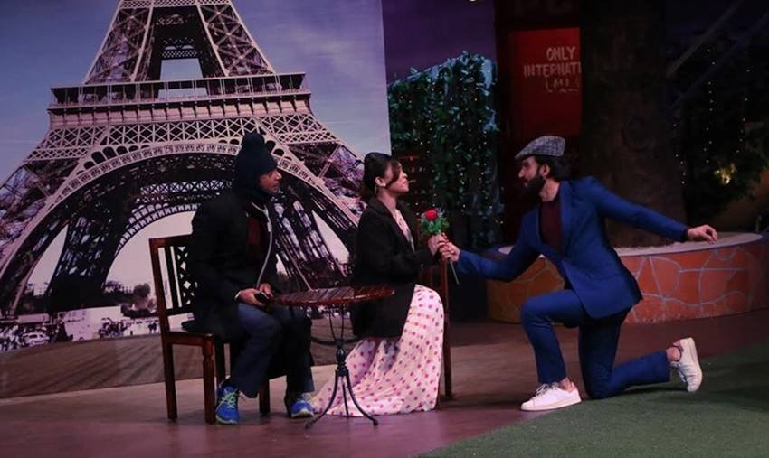 Ranveer Singh, Vaani Kapoor, The Kapil Sharma Show, Befikre, Befikre episode, Ranveer Singh and Vaani Kapoor, Ranveer Singh in the kapil sharma show, Vaani Kapoor in the kapil sharma show, ranveer and vaani in kapil sharma show, befikre star cast in kapil sharma show, ranveer dance in kapil sharma show, bollywood news in hindi, entertainment news in hindi