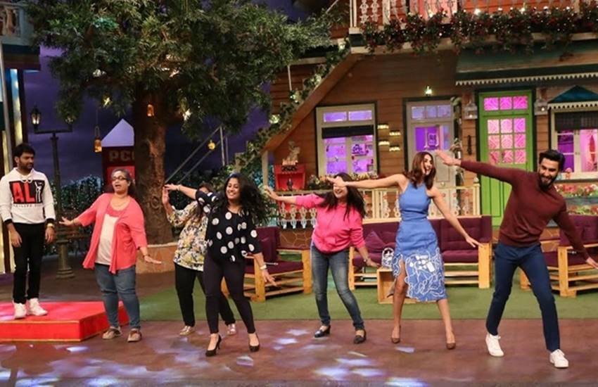 Ranveer Singh, Vaani Kapoor, The Kapil Sharma Show, Befikre, Befikre episode, Ranveer Singh and Vaani Kapoor, Ranveer Singh in the kapil sharma show, Vaani Kapoor in the kapil sharma show, ranveer and vaani in kapil sharma show, befikre star cast in kapil sharma show, ranveer dance in kapil sharma show, bollywood news in hindi, entertainment news in hindi