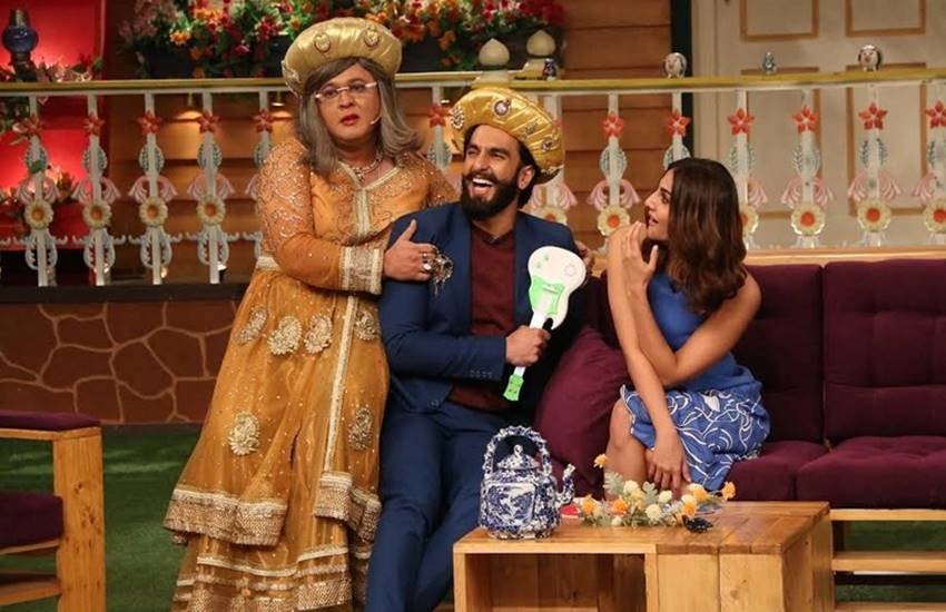 Ranveer Singh, Vaani Kapoor, The Kapil Sharma Show, Befikre, Befikre episode, Ranveer Singh and Vaani Kapoor, Ranveer Singh in the kapil sharma show, Vaani Kapoor in the kapil sharma show, ranveer and vaani in kapil sharma show, befikre star cast in kapil sharma show, ranveer dance in kapil sharma show, bollywood news in hindi, entertainment news in hindi