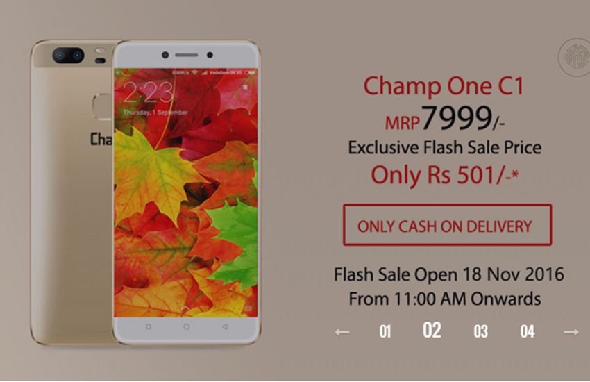 फोन में 5 इंच की एचडी डिस्प्ले, 1.3 गीगाहर्ट्ज क्वाडकोर प्रोसेसर दिया गया है। (Photo: ChamOneindia)