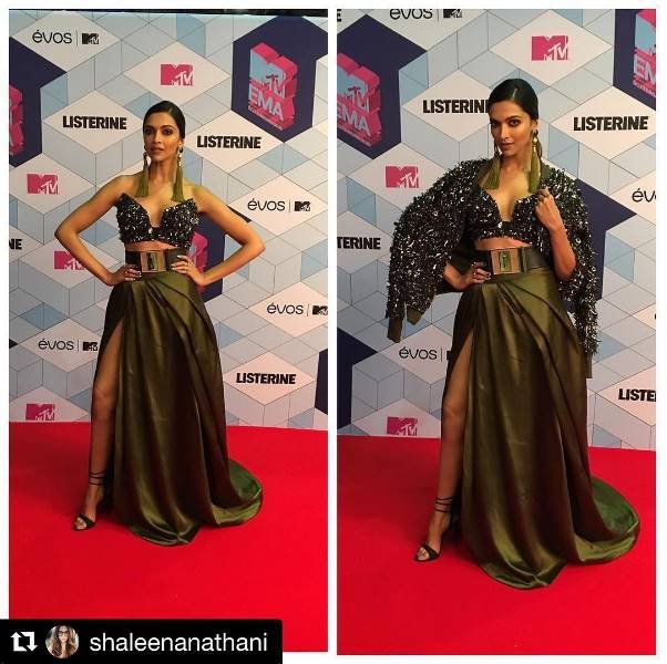 इन तस्वीरों से पहले दीपिका अपनी इस ड्रेस की वजह से सुर्खियों में थीं।
