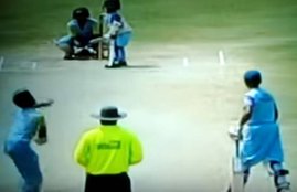 Under-14 Cricket Match Video, Delhi Cricketer Rudra Pratap, Delhi Under-14 side, Five-year old Cricketer Rudra Pratap, Delhi Under-14 Cricketer Rudra Pratap, Viral Video of Cricket wonder Rudra Pratap